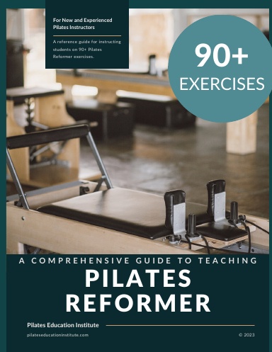 Complete Reformer Workbook  Pilates Education Institute