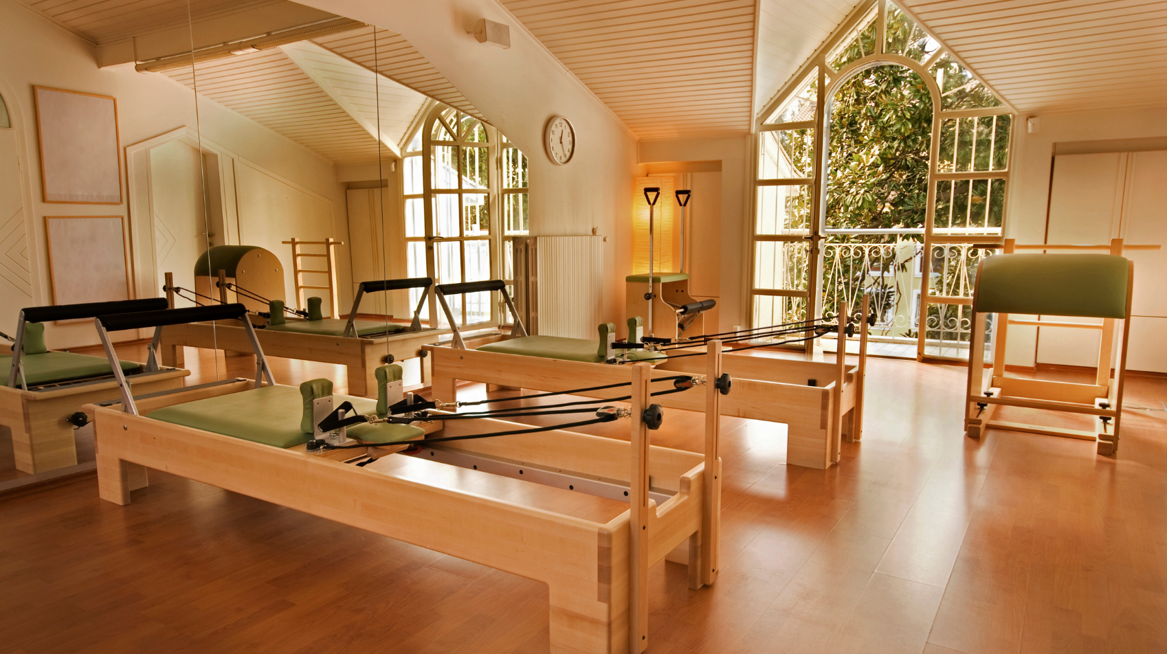 Pilates studio without students
